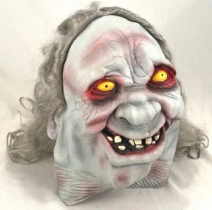 Maschera Halloween Ghoul mostro raccapricciante sorriso peloso raccapricciante - vinile - Foto 1 di 4