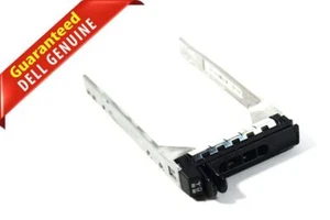 New KF248 F830C GX61R 2.5" SATA/SAS HDD Tray Silver For PowerEdge 1900 2900 2950 - Picture 1 of 4