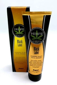 SUPRE "HEMPZ BLACK LABEL HYDROMAX FACIAL BRONZER" LOTION, 3Z - NEW - $37. RETAIL - Picture 1 of 4