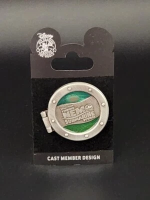 Disney DLR Create-A-pin Finding Nemo Submarine Voyage hinged LE 500 pin - Image 1 of 2