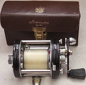 VINTAGE 1960s ABU AMBASSADEUR REEL CASE AND ACCESSORIES 110900 SWEDEN - Picture 1 of 8