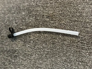 Vintage Plastic Straw Flexible Bendable With Cap - Picture 1 of 1