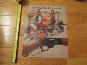 Marlin Gun Firearms Guns 1992 Sporting Firearms Catalog Brochure 24 pages - Picture 1 of 10