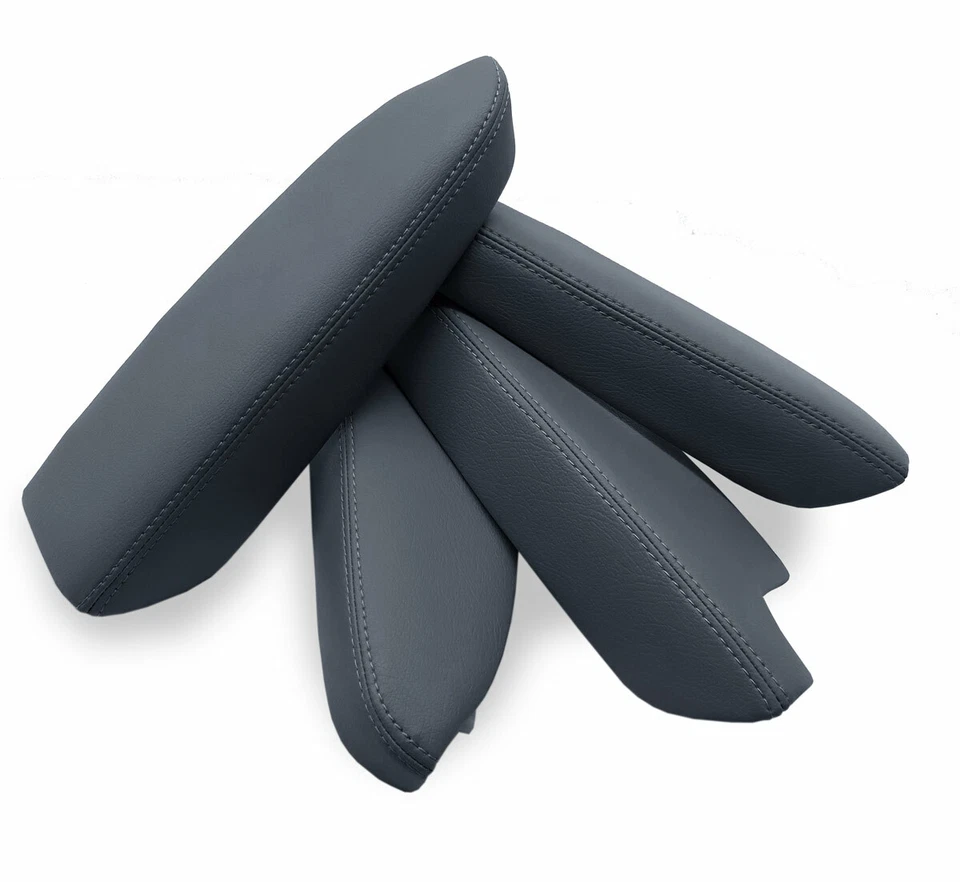 适用于 04-08 讴歌 TL 乙烯基皮革前后门扶手罩灰色 — 第 1/4 张图片