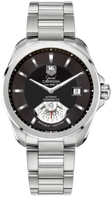 Tag Heuer Grand Date Carrera WAV511A.BA0900 Self-Winding Black Dial Men's Watch - Image 1 of 4