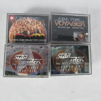 Star Trek The Next Generation Season 2 and 3 Voyager Season1Series1/2 Card Set - Image 1 of 4