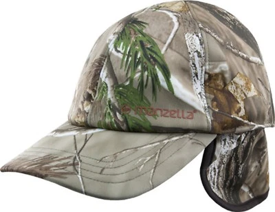 MANZELLA MENS WOODSMAN CONVERTIBLE BALLCAP EAR FLAPS  HUNTING HAT REALTREE - Image 1 of 4