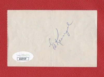 Ed Kranepool JSA Authenticated Autographed 21/2x4" Cut !!!!! - Image 1 of 3