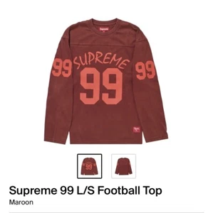 Supreme 99 L/S Football Top / Maroon / Size Small / SS24 - Bild 1 von 2