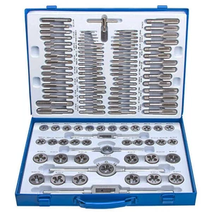 Gewindeschneider Set Gewindeschneidsatz Feingewinde metrisch110tlg (GWIN110) - Bild 1 von 3