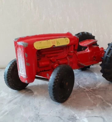 Tractor Farm King de metal fundido a presión Lone Star de colección  Foto 1 de 4