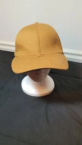 ZARA Brown Baseball Cap Hat Adjustable Closure Size Medium Preowned - Picture 1 of 10