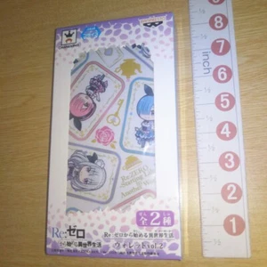 A72888 Re:Zero Starting Life in Another World Wallet Emilia Rem Ram - Picture 1 of 4