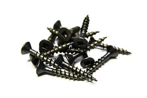 (5,000) 8x1 Square Flat Head Wood Screws (Plain and Lubed) - Picture 1 of 2