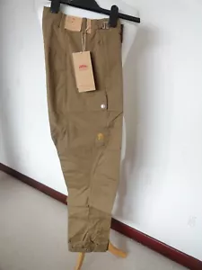 FJALLRAVEN SINGI X-TROUSERS W- NEW - EU SIZE 36R UK 8- WOOD BROWN - CHARITY LOT - Picture 1 of 11