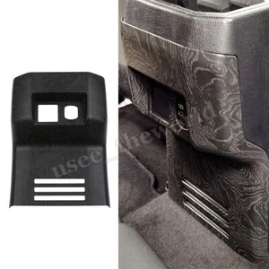 For Toyota Tacoma 2024 2025 Rear Air Outlet Vent Trim Cover Black Wood Grain ABS - Picture 1 of 6