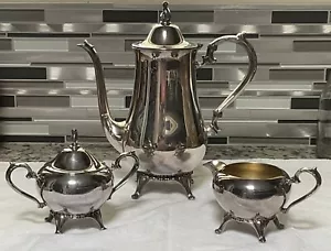 Vintage Wm. A. Rogers Tea Set - Picture 1 of 15
