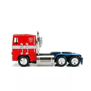 30875 Hollywood Rides Transformers G1 Optimus Prime PullBack 1:32" Diecast Jada - Picture 1 of 8
