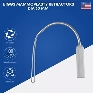Biggs Mamoplastia Retractores Diámetro 32 mm Acero Inoxidable Instrumentos Quirúrgicos - Imagen 1 de 1