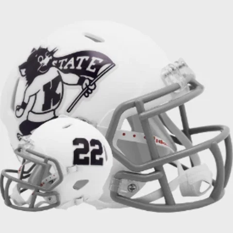Kansas State Wildcats NCAA Mini Speed Football Helmet Willie Wildcat- NCAA Cover