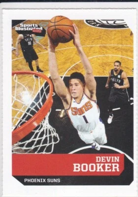 DEVIN BOOKER Phoenix Sun Basketball SI FOR KIDS Sports Illustrated Magazine Card - Image 1 of 2