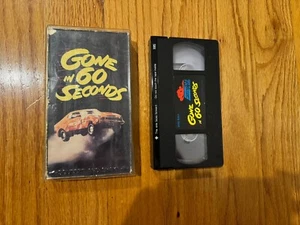 Gone In 60 Seconds (1974) VHS Full Throttle Video Regular NTSC VHS Version Rare - Picture 1 of 4