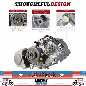 For Honda CRF50 CRF70 XR50 CT70 CT90 CT110 CDI 125cc,4 Stroke Engine Motor - Picture 1 of 10