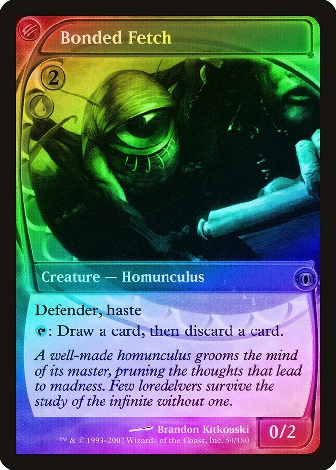 Bonded Fetch FOIL Future Sight PLD Blue Uncommon MAGIC MTG CARD ABUGames - Image 1 of 1