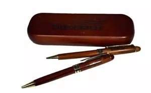 Goodrich Holz Stift & Bleistift Set in Box mechanisch Geschenk Reifen Auto Sammlerstück - Bild 1 von 6
