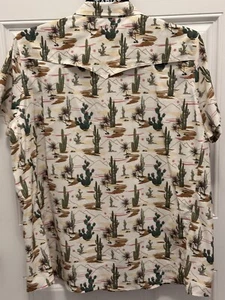 Ariat Western VenTek Short Sleeve Shirt, Womens Tan XXLarge NWT - Picture 1 of 6