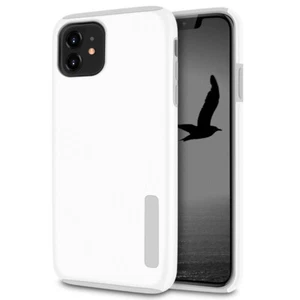 For iPhone 11 Pro Dual Layer Compact Grip Protective Bumper Case Cover - White - Picture 1 of 4