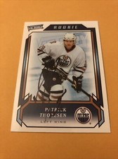 Patrick Thoresen Signed Edmonton Oilers Rookie Card 1