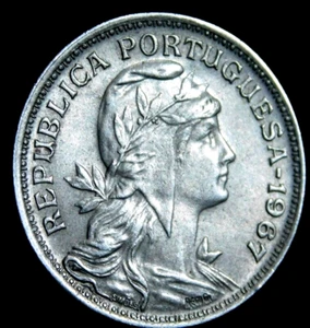 1967 Portugal 50 Centavos  61-129 - Picture 1 of 5