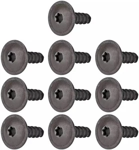 10Pcs Fender Liner Screw Splash Guard Screw T25 Torx Drive For Audi VW N90775001 - Picture 1 of 16