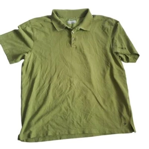 Columbia Omni-Shade Sun Protection Polo Shirt Green Casual Mens Size L - Picture 1 of 5