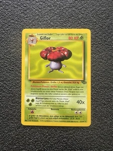 Pokemon Tarjeta Giflor Non Holo 31/64 Jungle Set Alemán Excelente - Imagen 1 de 7