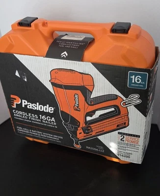Paslode Lithium Ion Battery 16-gauge Angled Cordless Finished Air Tool Nailer - Image 1 of 4