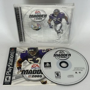 MADDEN 2005 - SONY PLAYSTATION 1 PS1 - COMPLETE *TESTED WORKING - Picture 1 of 1