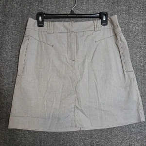 Cutter & Buck CB Annika Ladies Skort Skirt Sz 6 Brown Houndstooth - Picture 1 of 10
