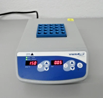VWR Digital 1 块加热器 12621-084 带干块适用于 20 x 1.5 毫升管 — 第 1/4 张图片