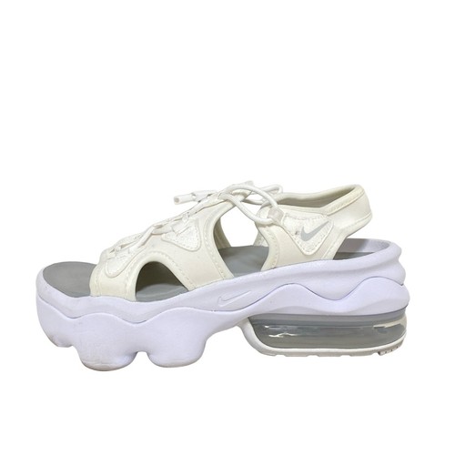 Sandali Nike Air Max Coco originali CI8798 100 bianco crema fibra chimica donna