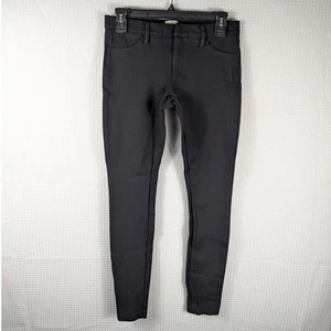 J.Crew The Gigi Pant Size 2 Black Stretch Skinny Ankle Legging Trousers Women - Picture 1 of 4