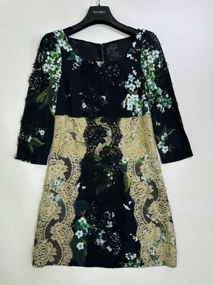Vestido DOLCE & GABBANA £2680 vale IT talla 40/INT S/UK 8/US 4 impecable Foto 1 de 4