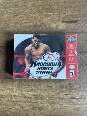 NINTENDO 64 - KNOCKOUT KINGS 2000 Game COMPLETE New FACTORY SEALED V-Seam N64 - Image 1 of 4