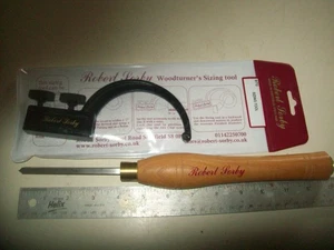 2 Robert Sorby Drechselwerkzeuge 12" Easy Beader 6 mm 1/4" Meißel & Größenwerkzeug - Bild 1 von 5