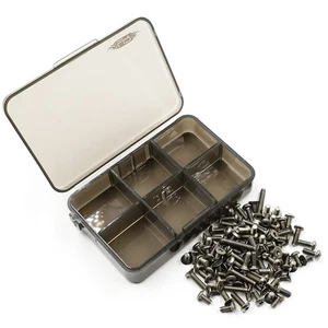 Yeah Racing Titanium Screw Assorted Set w/Box For Yokomo BD11 RC Car #TSAS-0010 - Picture 1 of 2