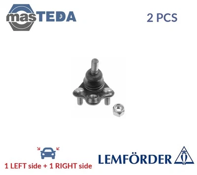 30691 01 SUSPENSION BALL JOINT PAIR FRONT LOWER LEMFÖRDER 2PCS NEW - Image 1 of 4