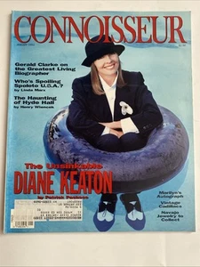 Connoisseur Magazine January 1992 Diane Keaton Spoleto Gerald Clarke - Picture 1 of 3
