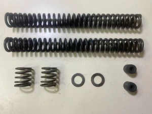 1984 HONDA ATC 200ES FRONT FORK SPRINGS & Spacers Suspension Big Red - Picture 1 of 5