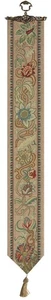 Tree of Life - Pastel William Morris Belgian Woven Floral Tapestry Bell Pull NEW - Afbeelding 1 van 8